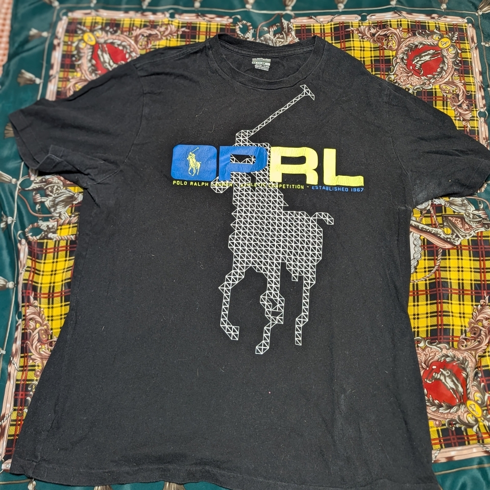 Polo By Ralph Lauren Black Crew Neck Tee